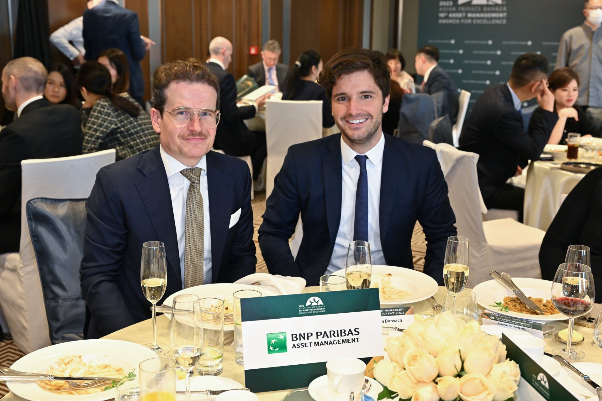 Günter Tschiderer and Quentin Dunyach of BNP Paribas Asset Management